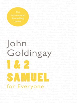 cover image of 1 & 2 Samuel for Everyone